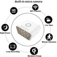 thumbnail image 4 of Ourlova 1080p Full HD WiFi Mini Camera Clock, Night Vision, Motion Detection, Wireless Charging Alarm Camcorder, 4 of 8