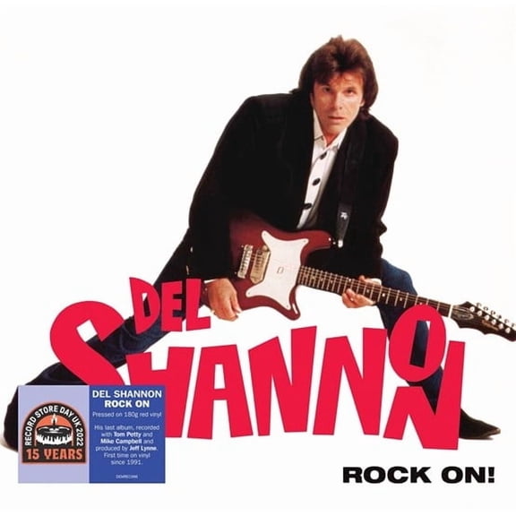 Del Shannon Rock On! (RSD 2022) (Vinyl Record) Limited 12" Album Coloured Vinyl