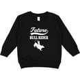 thumbnail image 2 of Inktastic Future Bull Rider Rodeo Riding Toddler Sweatshirt, 2 of 4
