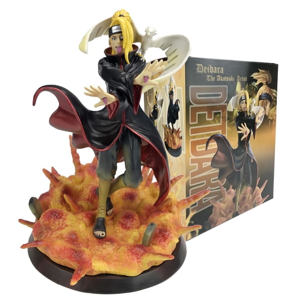 Figura de Anime de PVC Akatsuki Artist GK Deidara Naruto, excelente modelo de juguete, regalo, estatua coleccionable, decoraciones Fivean Figuras de anime