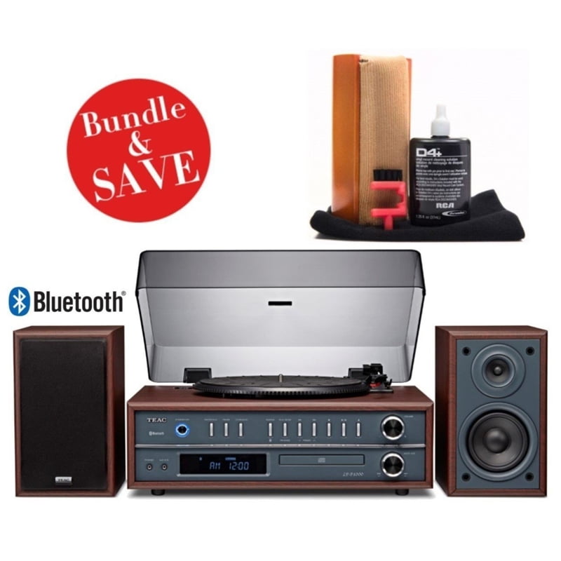 Teac LP P1000 CH Turntable Stereo System Bundle with RCA RD 1006 Vinyl Record Care Kit Teac LP P1000 CH Turntable Stereo System Bundle with RCA RD 1006 Vinyl Record Care Kit