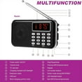 thumbnail image 4 of Kit de 4 Equipos: Radio FM con Grabadora de Voz Digital de 8 GB y 2 Luces LED Tipo Bola para Gatos. Baterías para Escaneo., 4 of 5