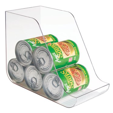 Lavish Home 3-Tier Can Dispenser Organizer - Holds 36 Cans & Jars | Space-Saving Fridge & Pantry Rack | Angled Design For Easy Access 2 thumbnail image