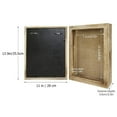 thumbnail image 2 of COMPUKAS 1Set Beige Wood Specimen Display Box with Transparent Display Function for Model Handicrafts Home Use, 2 of 8