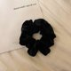 thumbnail image 5 of Coleteros de tela para el cabello, lazos elásticos de terciopelo para el cabello, accesorios de cuerda para mujeres, niñas, 10 piezas (negro), 5 of 5