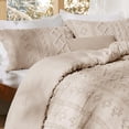 thumbnail image 4 of Juego de edredón Bedsure Tufted Boho California King Size Khaki, 4 of 7