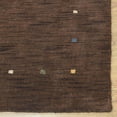 thumbnail image 4 of Rugsotic Carpets Handmade Rugs Hand Knotted Loom Rectangle 6'x9' Brown Wool for Indoor Use, 4 of 10