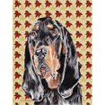 thumbnail image 1 of Coonhound Automne Feuilles Drapeau Jardin Taille, 1 of 1