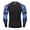 Type D, variant on DPOIS Men Print Long Sleeve Rash Guard Shirts UPF 50 UV Sun Protection Quick Dry Surfing Diving Top