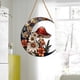 thumbnail image 5 of Setas de Ventana Decoración Ganfancp Setas Acrílico Colgante Arte Adorno Regalo Mamá 1X Charms Pintados Seta y Flor, 5 of 7