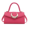 thumbnail image 5 of Bolso bandolera pequeño cuadrado para mujer, estilo coreano, informal, de color sólido, estilo primavera 2025, 5 of 5