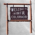 thumbnail image 3 of CafePress - Welcome To Colorful Colorado Signage Long Sleeve T - Unisex Cotton Long Sleeve T-Shirt, 3 of 4