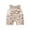 Khaki, variant on Thanksgiving Baby Boy Outfit Newborn Croissant Letter Sleeveless Tank Romper Plaid Smocked Jumpsuit Overalls Cute Fall Clothes
