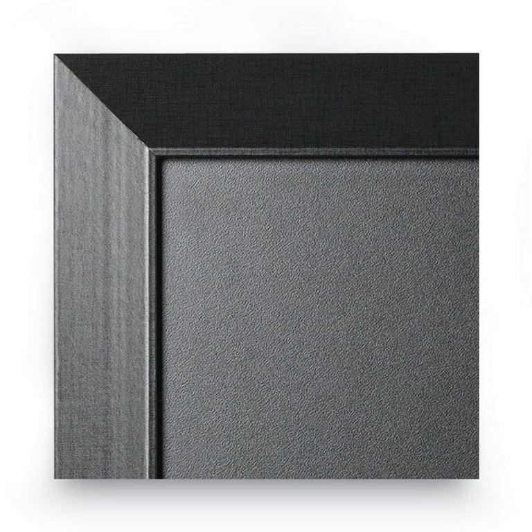 Kamashi Chalk Board, 36 x 24, Black Surface, Black Wood Frame Kamashi Chalk Board, 36 x 24, Black Surface, Black Wood Frame