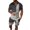 Gray, variant on Vedolay Summer Short Sets Men 2 Piece Outfits Men's Summer 2 Piece Outfits Printed Shirts and Sports Shorts Sets,White 5XL