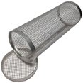 thumbnail image 1 of Stainless Steel Grilling Accessories Grilling Basket Mesh Rack Cylindrical Grilling Basket for Grilling Vegetables, Fish, Meat, 1 of 5