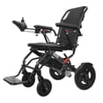 thumbnail image 3 of SUSUchens Folding Electric Wheelchair for Adults, Lightweight Intelligent Power Wheelchair, 12 Miles Portable Motorized Wheelchair with Swing-Back, Desk-Length Arm & Elevating Footrests _Black, 3 of 13