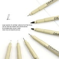 thumbnail image 3 of Micro Pen Fineliner Ink Pens, Micro Pen Set Clear Line 12 Size Quick Drying Smoothly Writing Lightweight  For Technical Drawing For Artist Illustration, 3 of 8
