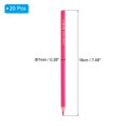 thumbnail image 2 of Uxcell Rose Red Colored Pencils Set, 20 Pcs Oil Color Pencils Wooden Coloring Drawing Pencil for Artists Art Painting, 2 of 7