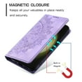 thumbnail image 6 of Flip Wallet Case for Samsung Galaxy S25 S24 S23 S22 S21 S20 FE Plus Ultra,Leather Magnetic Folio Cover with Card Holder,Kickstand - TPU Shockproof Durable Protective Phone Case, 6 of 14