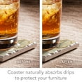 thumbnail image 5 of CounterArt "Shell Collage" Single Image Absorbent Stone Tumbled Tile Coaster 4 Pack, 5 of 8