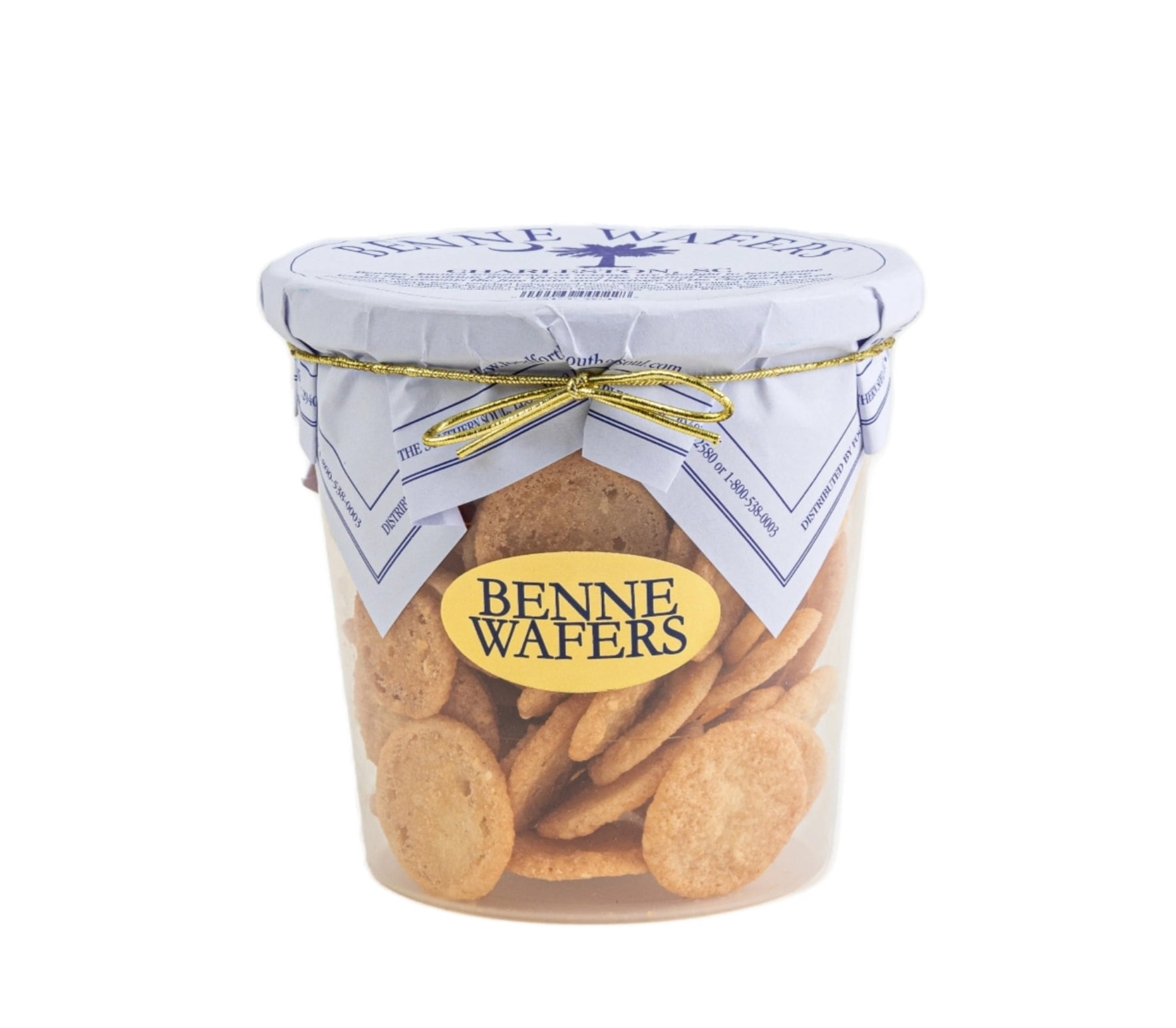 Charleston Favorites Benne Wafers Traditional Cookies, 2 Pack