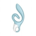 thumbnail image 4 of Satisfyer Love Me Rabbit Vibrator - G-Spot and Clitoris Stimulation, Vibrating Dildo with Flexible Shape, Nubbed Clit Stimulator, Adult Sex Toy for Women - Waterproof, Rechargable (Light Blue), 4 of 6
