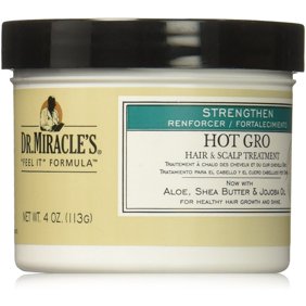 Dr Miracle S Hot Gro Hair Scalp Treatment Conditioner 4 Oz