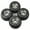 Silver, variant on 1/10 Rc Monster Truck Wheels Tires Set 130mm for Traxxas Stampede Grave Digger