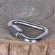 thumbnail image 2 of Mosquetón Sunnimix 60kn 316 Triángulo Tornillo de Bloqueo Escalada 10mm Acero Inoxidable, 2 of 6