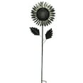 thumbnail image 2 of Home & Garden Blue Daisy Thermometer Stake Fanheit Celsius Temperature 12710, 2 of 3