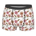 thumbnail image 4 of Goofa Rose Flowers Printed Men's Boxer Briefs Underwear, Moisture-Wicking Underwear, Trunk,Soft and Breathable Cotton Underwear-Large, 4 of 9