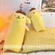thumbnail image 5 of Peluches de Anime con pompón Purin para niña, almohada de peluche bonita de perro amarillo para dormir, cojín trasero para sofá, cama, regalos, 5 of 5
