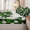 Green Gray White, variant on Erosebridal Solid Jungle Pixel Check Zipper Twin Comforter Sets with Fitted Sheet and 2 Pillowcases,Monotone Green Square Repeat Grid Zipper Bedding Set,Vivid Emerald,4-Piece,Reversible
