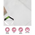 thumbnail image 6 of Dragon Flames Kitchen Dish Towels for Drying Dishes Set of 3, Green Dragons Abstract Modern Art Waffle Weave Microfiber Hand Tea Bathroom Towels Quick Dry & Absorbent Towel 12x12, 6 of 7