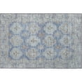 thumbnail image 2 of Addison Rugs Mayfield Premium Machine Washable Transitional Border Blue Rectangle Rug, 1'8" x 2'6", 2 of 6