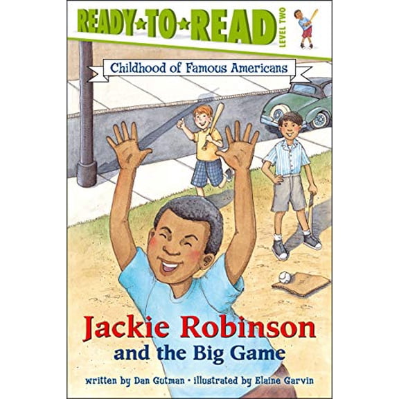 Pre-Owned Ready-to-Read Childhood of Famous Americans: Jackie Robinson and the Big Game : Ready-to-Read Level 2 (Paperback)