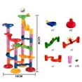 thumbnail image 3 of 80PCS Children Marble Run Set Interactive Building Block Toy Development Toy, 3 of 10