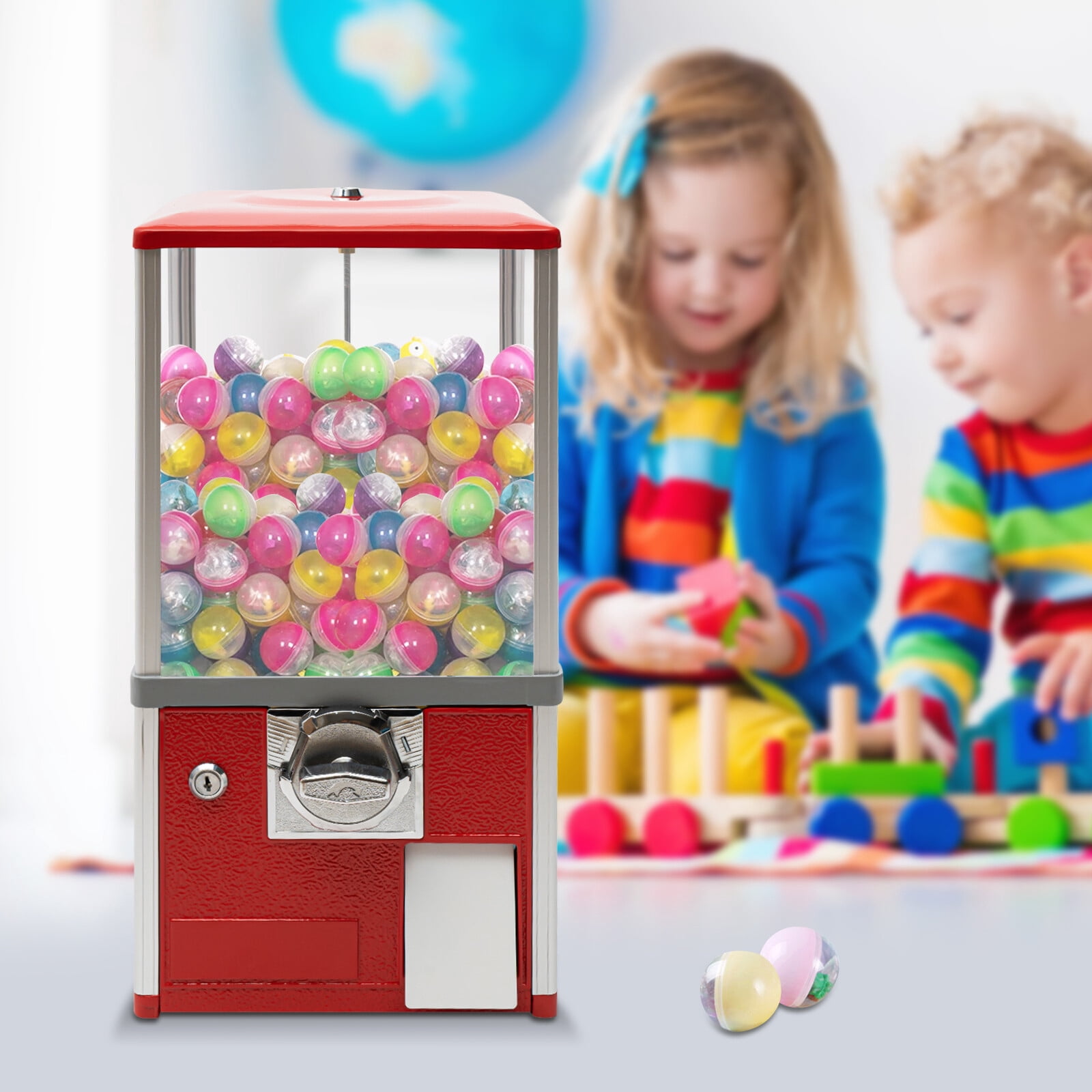 Bulk Vending machine Candy Ball Gumball Toy Capsule Vending Device1.7-1.97'' Capsule Toys Twister Balls
