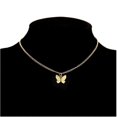 thumbnail image 4 of Collar de clavícula minimalista de moda Yashi mariposa dorada Código de modelo 22884, 4 of 5