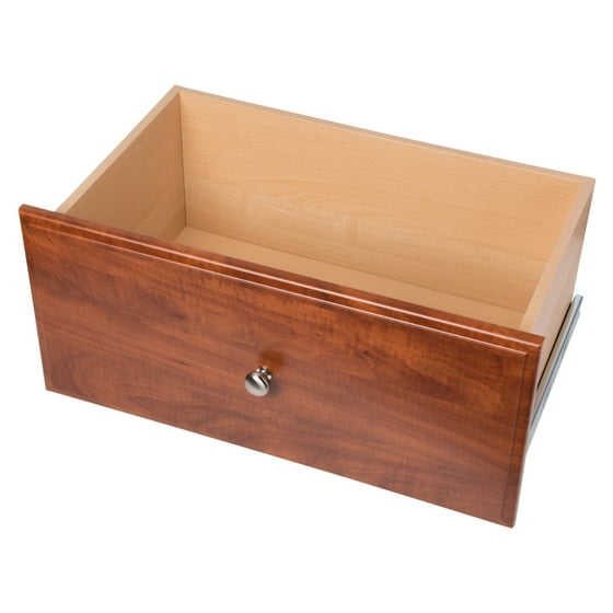 Easy Track Closet Rd2512 Con 12 Cherry Deluxe Drawer Com