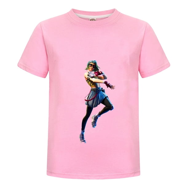 Camiseta NTONGSHANBB para Niños, Ropa de Algodón con Personajes, Estilo Gamer Casual