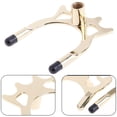 thumbnail image 2 of 1pc Copper Stick Frame Billiards Snooker Pool Cue Rest Bridge Head Holder Accessories Rod Holder Pool Cue Stick Frame Pole Rack He Qiyong unisex, 2 of 2