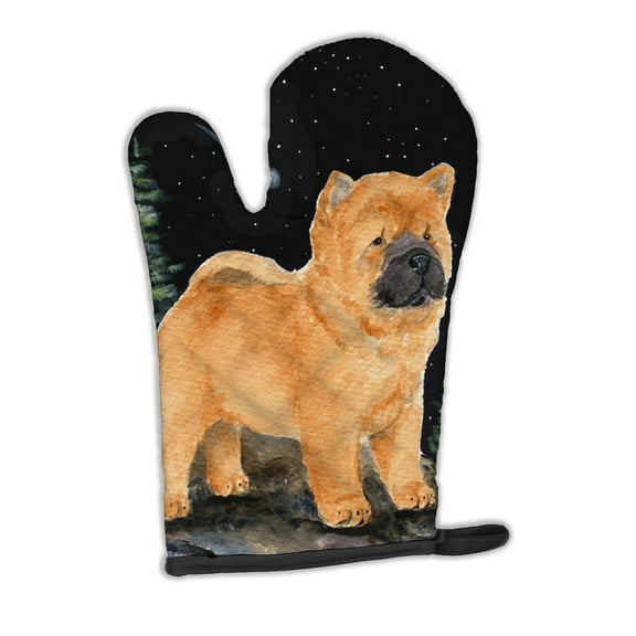 Carolines Treasures SS8488OVMT Starry Night Chow Chow Oven Mitt Large multicolor