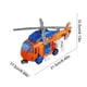thumbnail image 3 of Helicóptero de juguete con iluminación y efectos de sonido | Vehículo de rescate de inercia | Hélice realista y gancho de elevación | Juego para niños en interiores y exteriores, 3 of 5