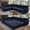 Blue, variant on LLappuil Sectional Sofa Couch, Oversized Chenille Sofa with Pull Out Sofa Bed for Living Room Dark Gray