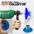 thumbnail image 5 of 3 Pcs Electric Drill Dust Cover Ash Catcher Impact Hammer Drill Dust Collector Home Essential Accessory Reusable Drilling Accessory (Orange), 5 of 5