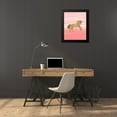 thumbnail image 4 of Kimberly, Allen 20x24 Black Modern Framed Museum Art Print Titled - Ombre Pink 1, 4 of 5