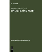 Sprache und mehr (Reihe Germanistische Linguistik) (German Edition)