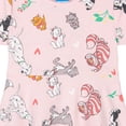 thumbnail image 2 of Disney Classics Toddler Girls' Short Sleeve French Terry Skater Dress Pink Disney Classics Animal Assortment, 2 of 2